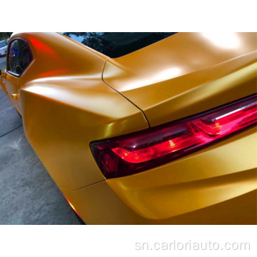 Satin Metallic Yellow Kuputira Vinyl